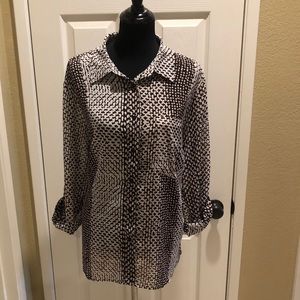 Michael Kors print blouse Brand New With Tags